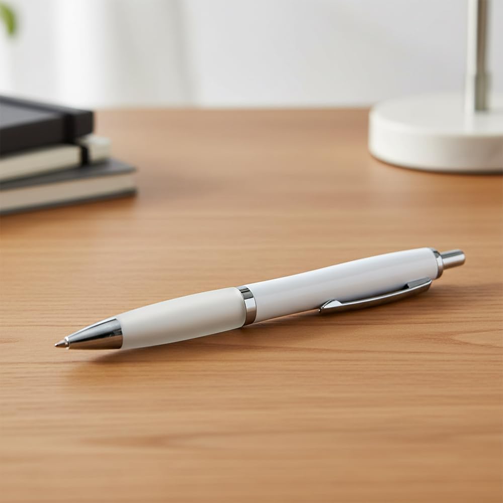 100 PCS Bulk Personalized Pens with Color Logo Custom Retractable Pens