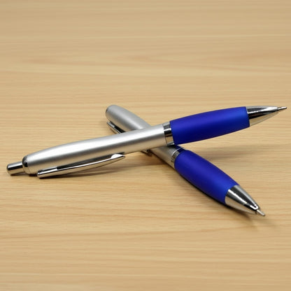 Personalized Pens with Custom Logo or Text - 100 Pack Bulk Click Pens