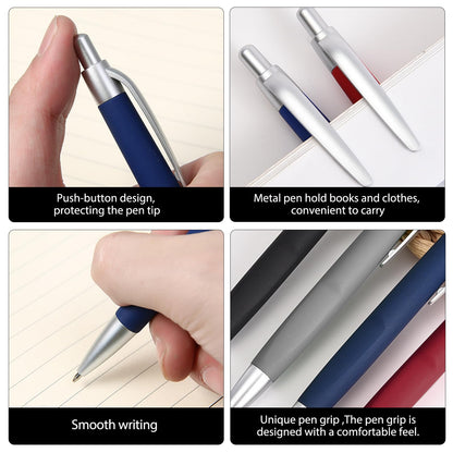 Customized Pens with Personalized Text - Pack of 100 Bulk Black Ink