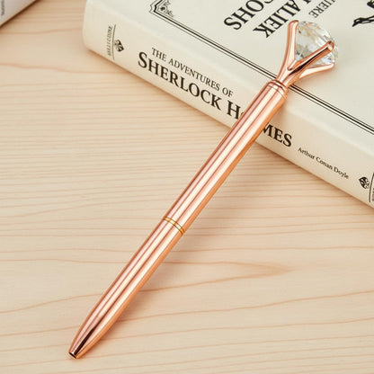 HISHER Custom Diamond Pens, 20 Pack, Bridal Shower Wedding Favor, Black Ink