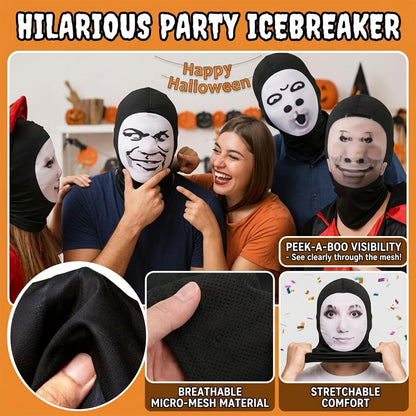 Custom Photo Face Mask Breathable Mesh Personalized Funny Balaclava