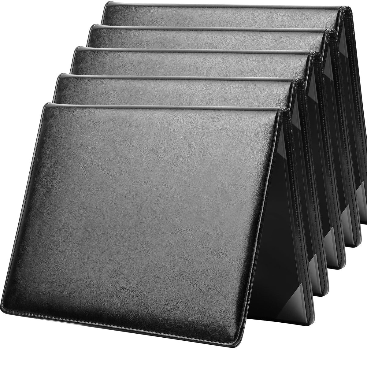 Diploma Cover 8.5 x 11, Padded Certificate Holder, Leatherette, Black