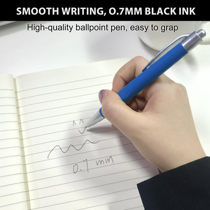 Customized Pens with Personalized Text - Pack of 100 Bulk Black Ink