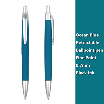 Customized Pens with Personalized Text - Pack of 100 Bulk Black Ink