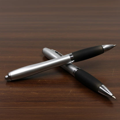 Personalized Pens with Custom Logo or Text - 100 Pack Bulk Click Pens