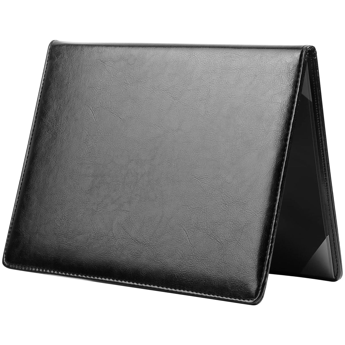 Diploma Cover 8.5 x 11, Padded Certificate Holder, Leatherette, Black