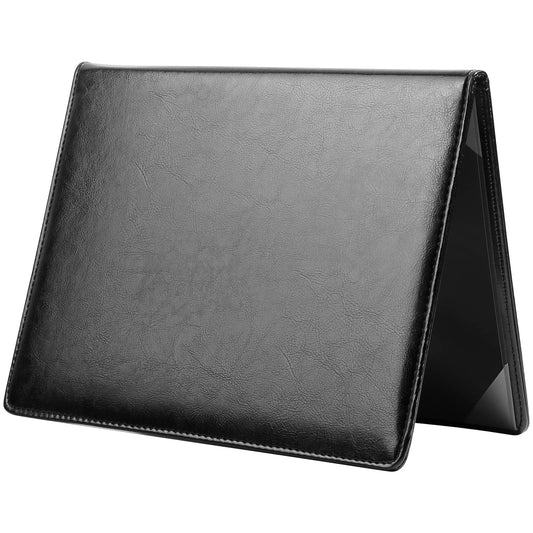 Diploma Cover 8.5 x 11, Padded Certificate Holder, Leatherette, Black