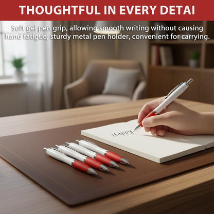 100 PCS Bulk Personalized Pens with Color Logo Custom Retractable Pens