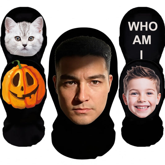 Custom Photo Face Mask Breathable Mesh Personalized Funny Balaclava