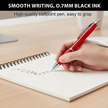 Pack of 100 Personalized Clear Pens - Custom Bulk Promotional Pens