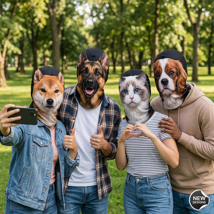 Custom Photo Face Mask Breathable Mesh Personalized Funny Balaclava